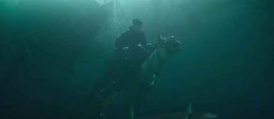 狄仁傑的馬，可以在水底行走