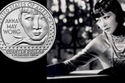 黃柳霜(Anna May Wong)：首登美國25分硬幣的華裔，曾紅遍好萊塢