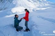 我在北美最高峰腳下求了個婚！