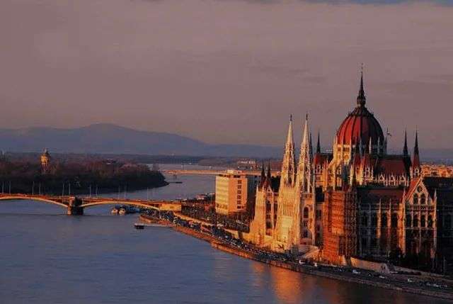 多瑙河畔的匈牙利國會大廈