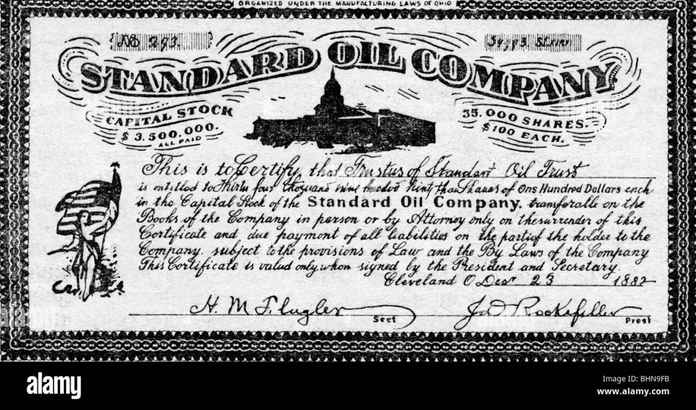 標準石油公司股票