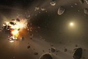 新論文稱，可用火箭動力炸彈切割致命的小行星，避免撞擊地球
