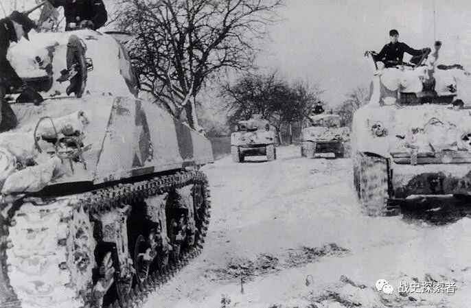 黨衛軍第10「福隆斯貝格」裝甲師第10裝甲團的一名下士：埃爾文·巴赫曼繳獲了12輛來自美軍第43坦克