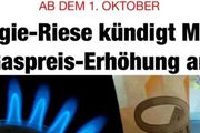 【恐怖】天然氣真的漲價了！10月1號開始，天然氣將漲價近3倍，一切只是剛剛開始