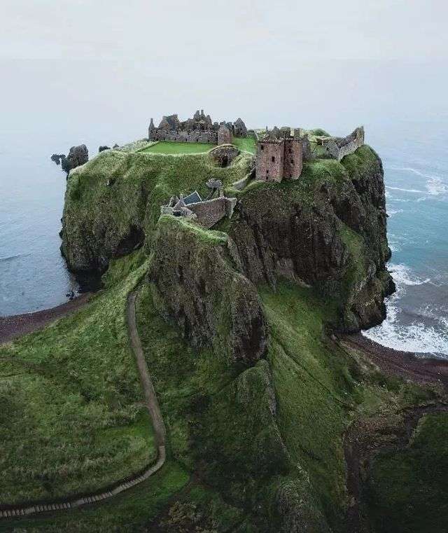 Dunnottar 城堡，斯通黑文，蘇格蘭