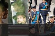 世紀送別！女王國葬轟動世界，夏洛特小公主出席成焦點！網友：和女王一模一樣……