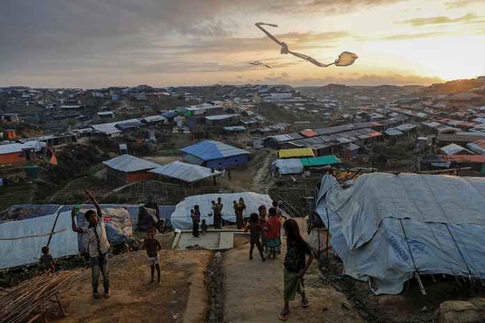 孟加拉境內的難民營