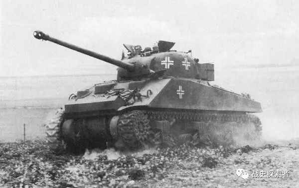 繳獲的「螢火蟲」坦克被送往德國本土的武器試驗場進行越野、行駛測試在德軍中並沒有對「謝爾曼」車系進行細