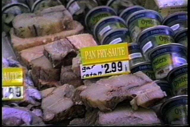 美國超市裡售賣的鱷雀鱔肉