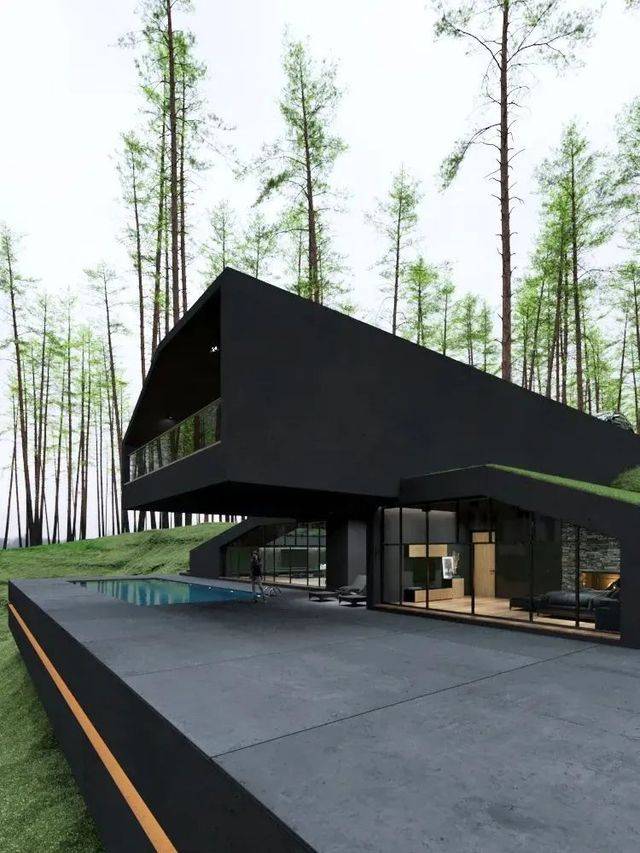 · 加拿大黑色建築