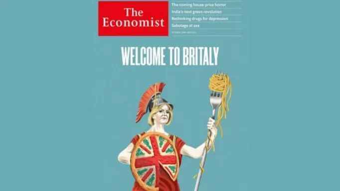 英國經濟學人雜誌最新一期的封面