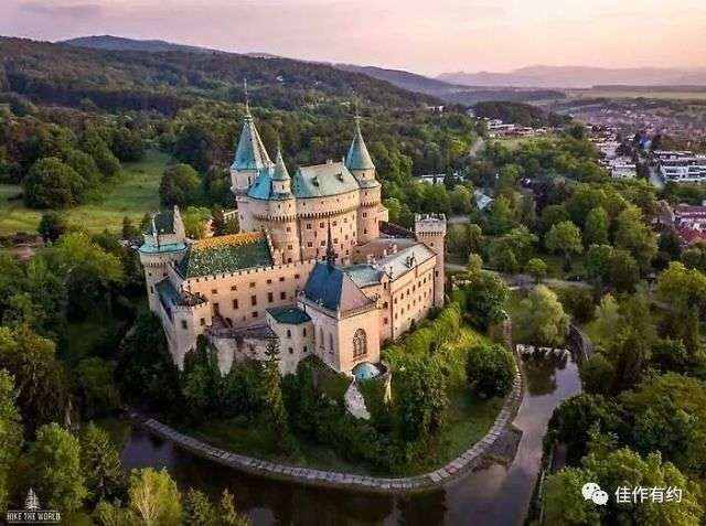 Bojnice 城堡在斯洛伐克