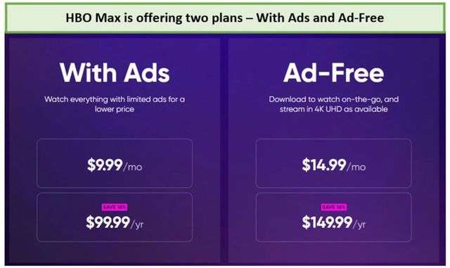 HBO Max已經推出的廣告版低價訂閱服務