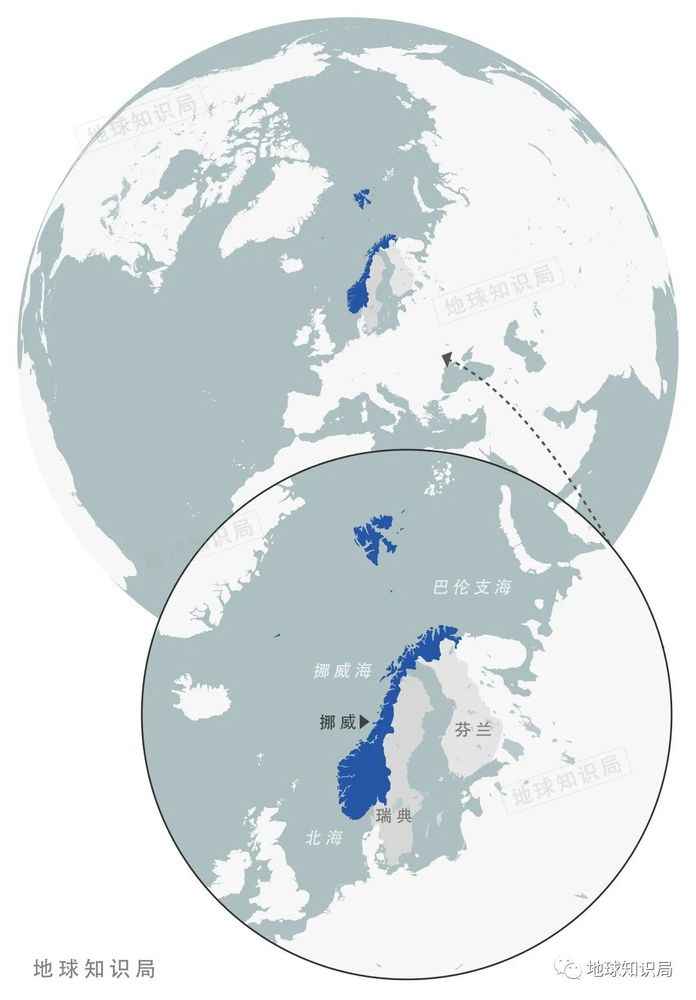 這給了挪威巨大的地理優勢